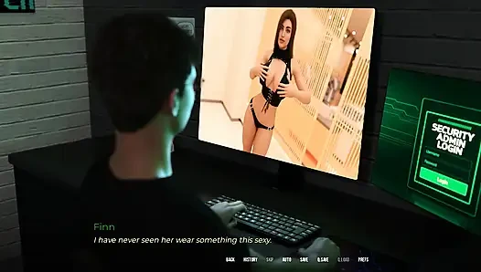 In Security: Hot Wife Does Naughty Photo Shoot and Sends the Pictures to Her Boss While Her Cuck Hubby Watches - Episode 10