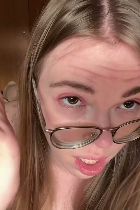 Falling Glasses Face Fuck with Stranger