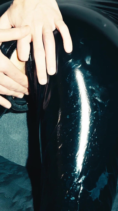 He Jerks My Pussy with a Finger in the Ass