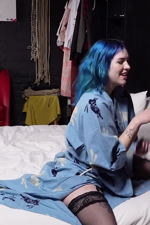 Big Titty Goth Girlfriend Gets Cum on Her Perfect Tits - Age Gap Couple