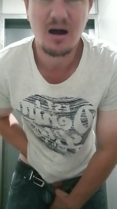 Key moment from "Played with my cock & ass at hospital and ejaculated  to get 1 million subscribers"