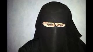 Meus olhos em niqab