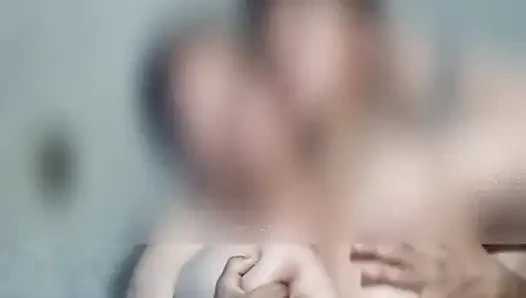 Stepmom Hot and Sexy Boops Playing Nipple