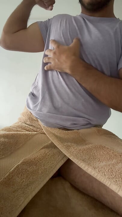 Hot Indian Twink Shows His Nice Cock and Cums for You