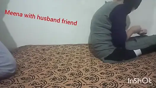 Meena Bhabhi Enjoying Romantice Sex with Husband Friend