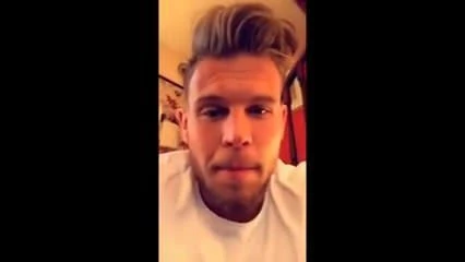 A hot muscule gay jerks off