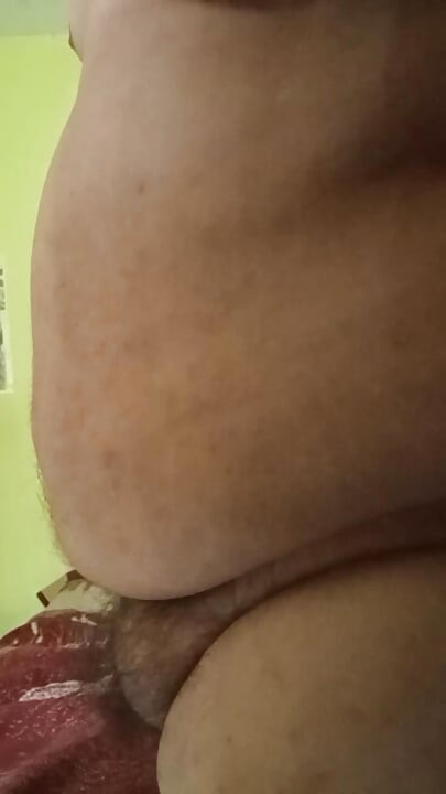 Fat bitch show His ass for you