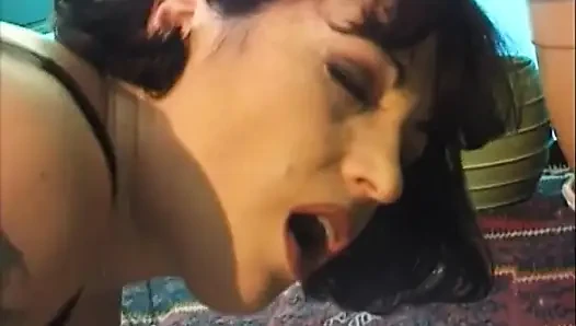 Big boobs babe loves the cock in ass