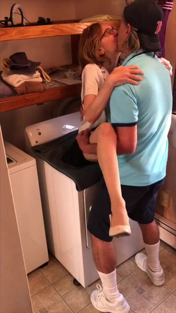 Thrilling moment from "Mature MILF Fucks Neighbor Boy"