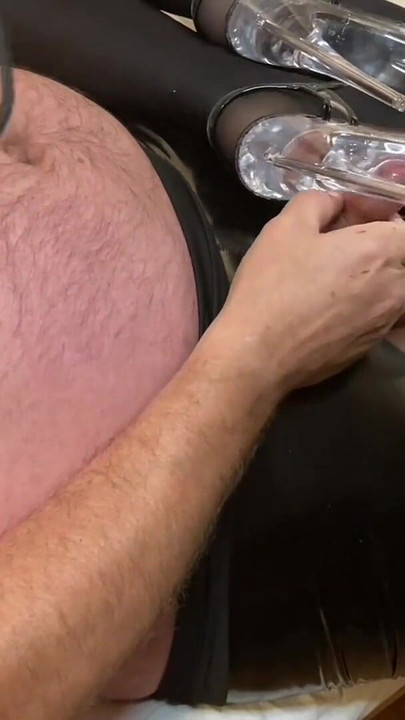 Memorable moment from "Transparent High Heels Sandals Cum"