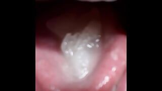 I love to let melt my own frozen cum in my mouth