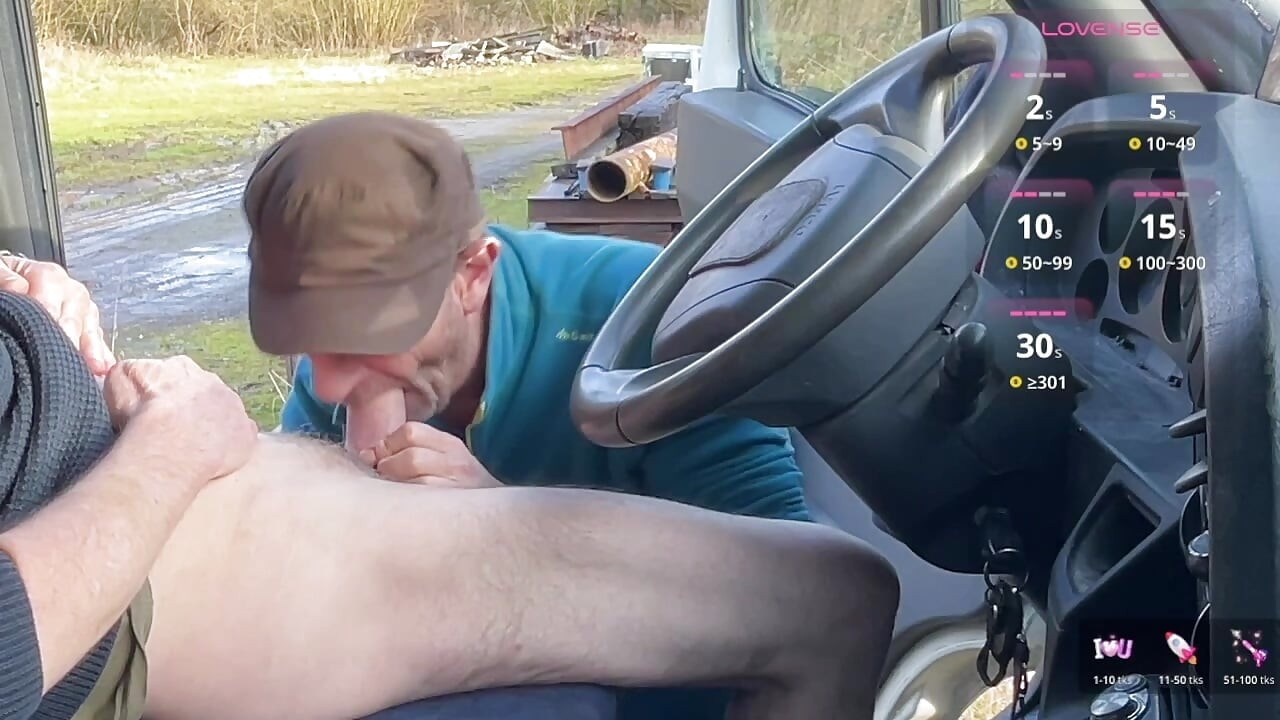 Back at the Rest Stop – Another Intense Truck Encounter