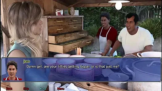 Ofis karısı #20 - bir yabancı Stacy'nin götüne boşalıyor.