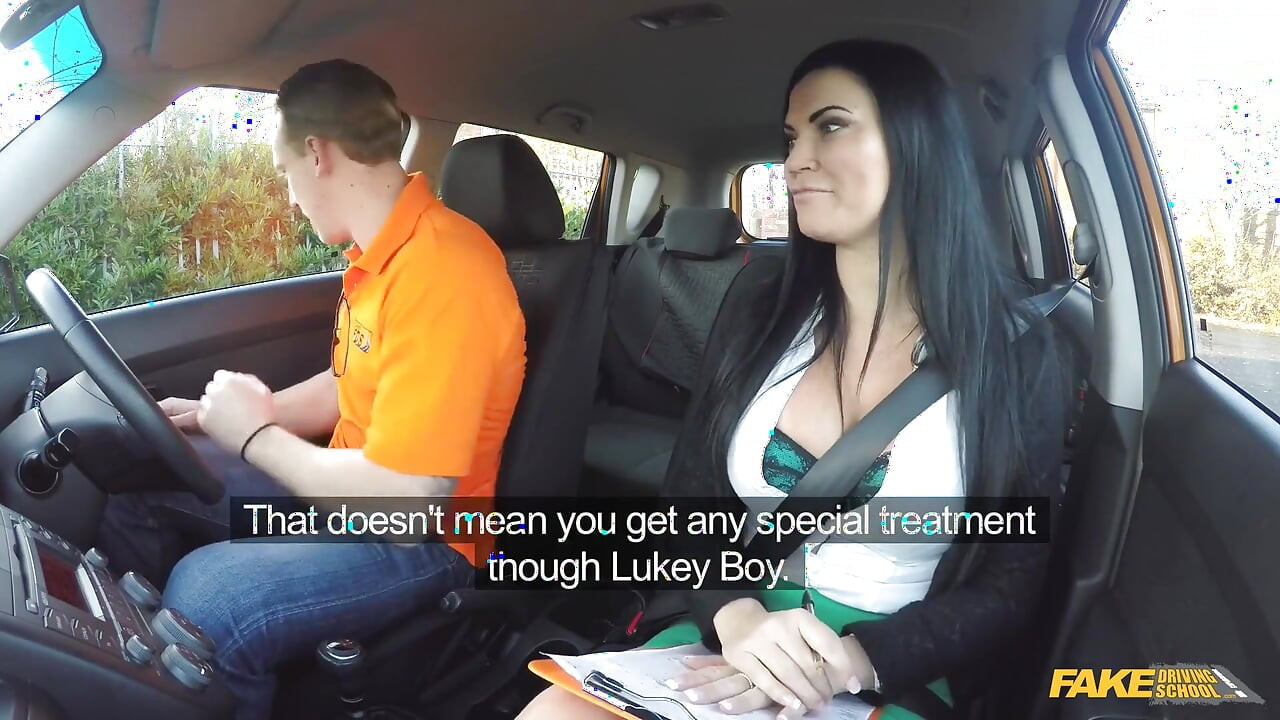 Fake driving school - jasmine jae si instruktur toket besar nyepong kontol luke si cewek nakal dengan toket besar yang nggak pernah dia lupakan