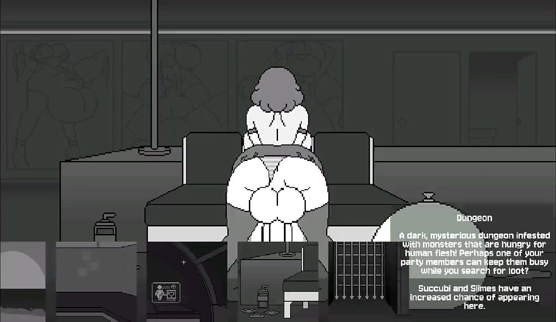 The most crazy futanari game - wife's bedroom gameplay