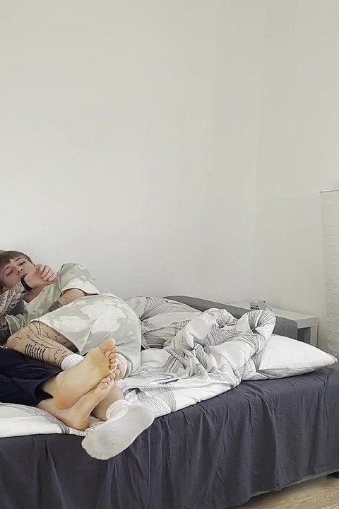 Seduced and Brought His Stepbrother to Orgasm