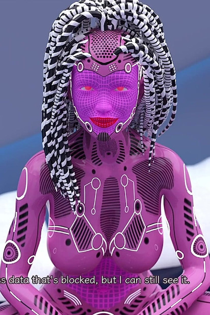 Stranded in Space #02 - Horny Black Girl Zarah Is Waiting for Me in My Bed