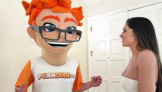 My Big Dick Destroyed Indra in Doggystyle at PornDudeCasting