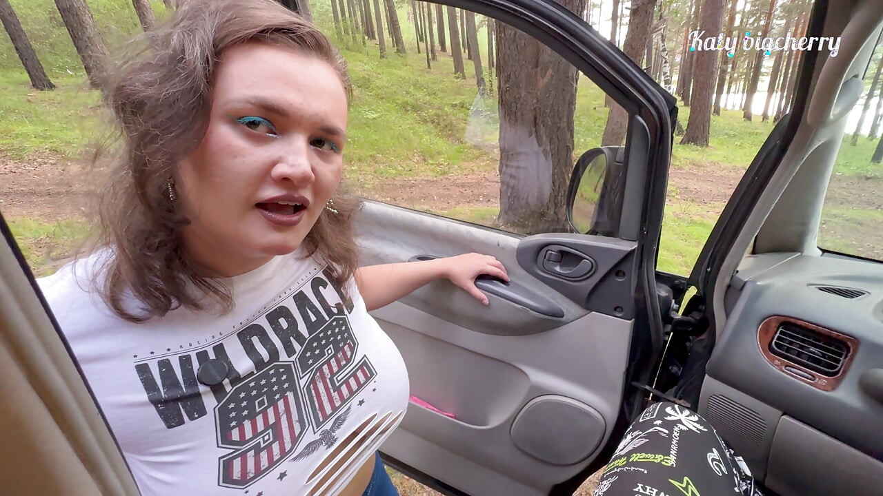 Stepmom caught stepson masturbating while hiking in the woods