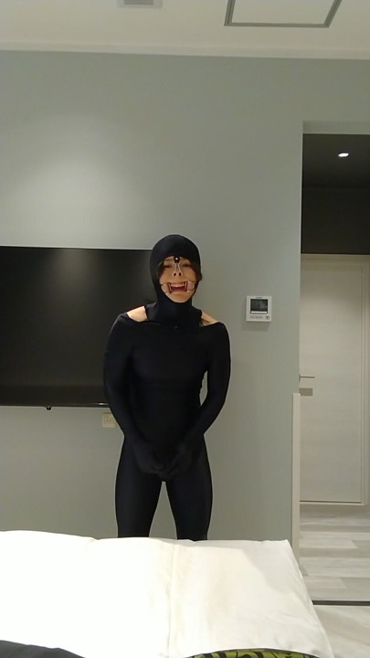 Japanese masturbate crossdresses zentai | Clip 1