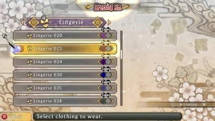 Senran Kagura Naked Strip Tease!