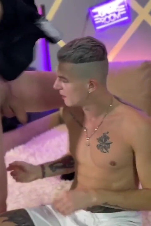 #450 Athletic Twinks Passionately Fuck Mature Dicky Guy