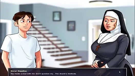 Cerita musim panas - maria dicambuk sama biarawati