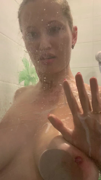 Do you like how the glass fogs when I lean closer?