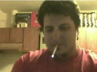 Straight guys feet on webcam #555