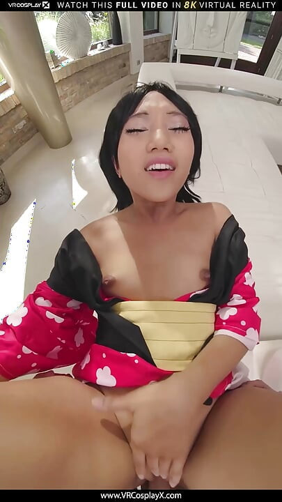 VRCosplayX démonölő Mai Thai mint Yaiba Makomo dögös és buja lett, amennyire veszélyes 2. rész
