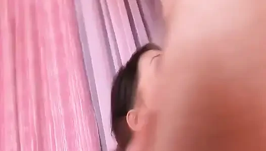 Pretty Brunette Girl with Blue Eyes Anastasia Was Banged in Her Pussy and Ass with Hard Pole