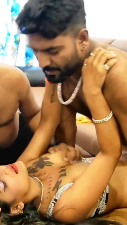 Thrilling moment from "One girl with three boys made a foursome party. Three boys fucked together that girl. A hardcore"