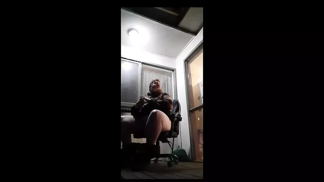 Step Sister Had Setup a Camera Outside and Caught Me, and She Does Catch Me Mid Session.