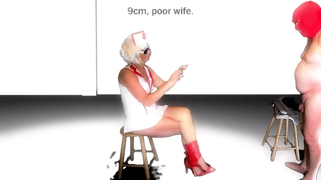 Nurse discovers a tiny dick