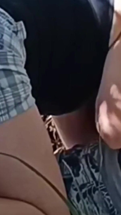 Redhead caught giving blowjob in public | Clip 2