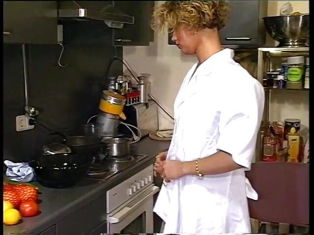 Horny MILF lesbians have amazing sex in the kitchen