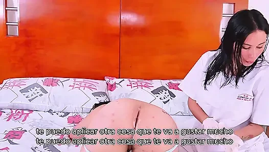 Kitty dj dan jennifer lagi asik jilat memek di ruang gawat darurat - lesbian dengan jari, lidah, dan muncrat eksplosif