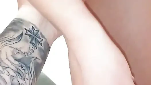 Приватный танец Emma с минетом, трением клитором и оргазмом