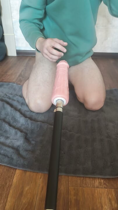 Sex Machine Pounding My Anal