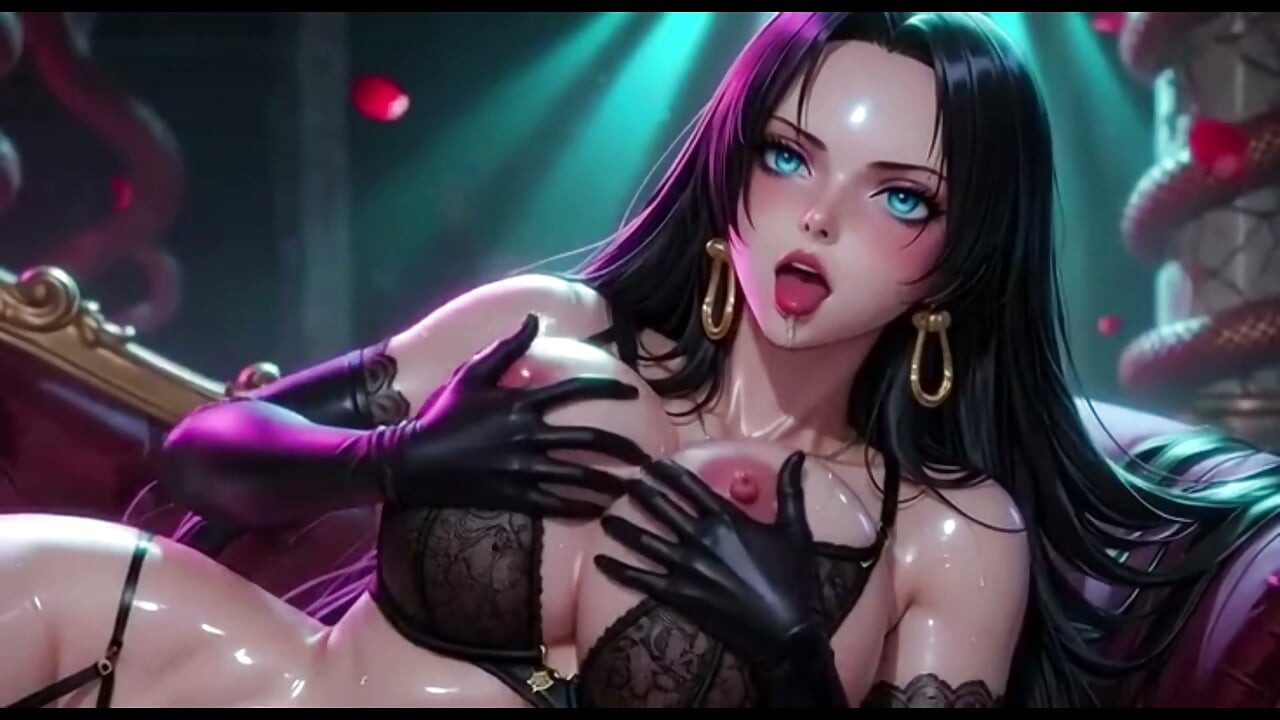 Boa Hancock Sensuell retas - ett stycke pirat kejsarinnan het bikini