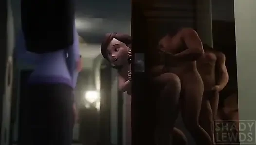 Anime cartoon characters movie hot seen