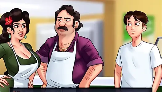 Summertime saga - johannes fickte Odette, Johannes fickte Maria, Eva hatte ihr baby