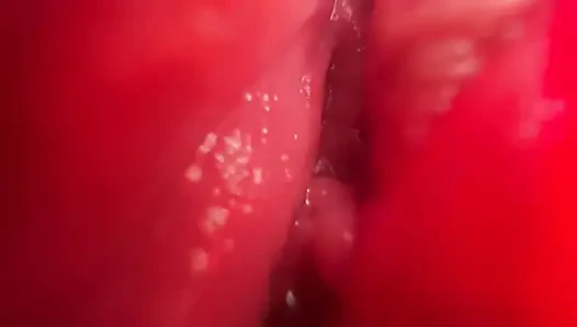 Extremely close up pussy worship