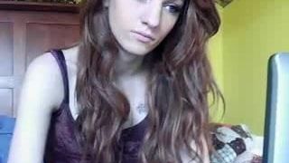 Muñeca cara transexual en webcam