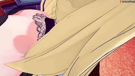 Ani grok lagi asik hot