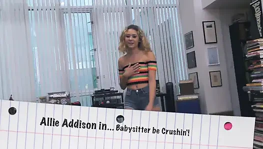 Allie Addison in babysitter be crushin'!