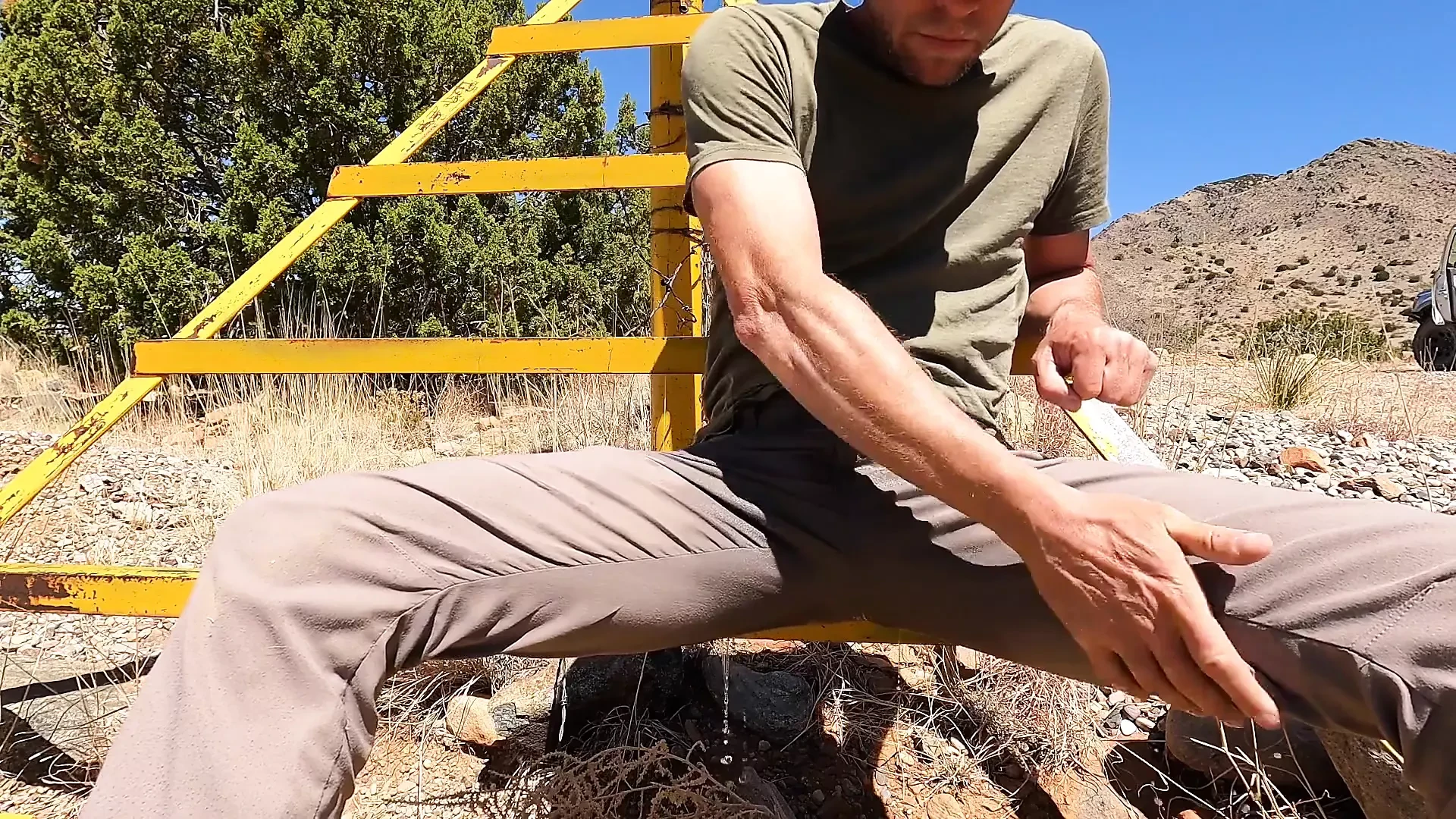 Pissing My Hiking Pants 8 Times - Completely Soaked