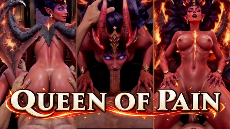 Annan succubus-demonin ottaa kaiken mitä minulla on - DOTA 2 Queen of Pain -animaatio