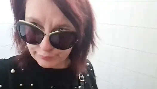 Sensational Compilation of Farts in Public Toilets and Great Piss for This Italian MILF