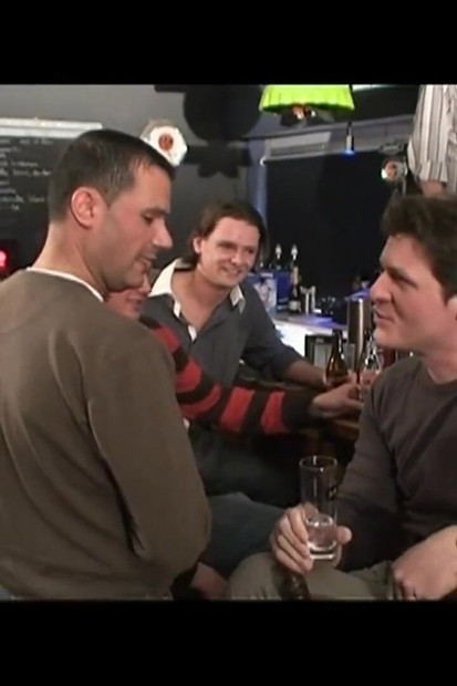 Sexy Blonde MILF Fucked in the Pub and Creampied in Mouth by Many Big Amateur Cocks